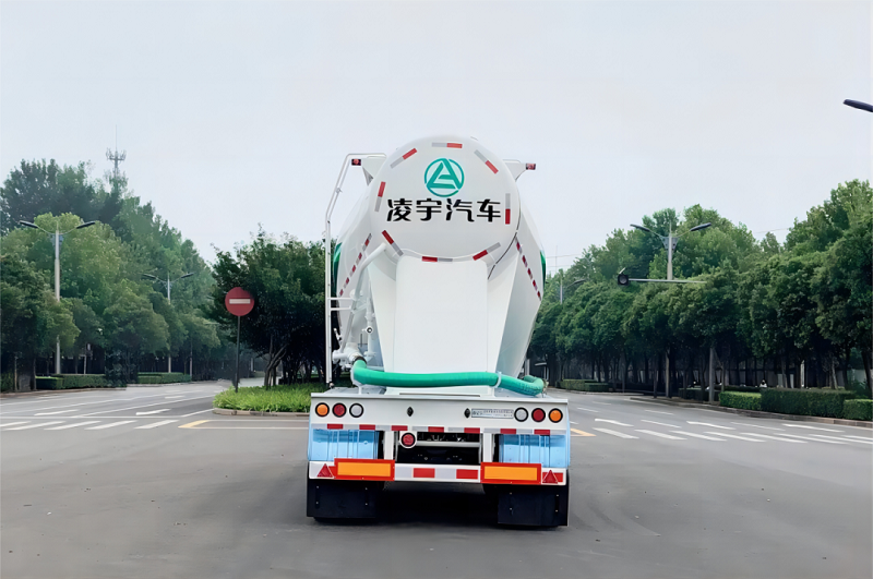 干拌砂漿運(yùn)輸半掛車